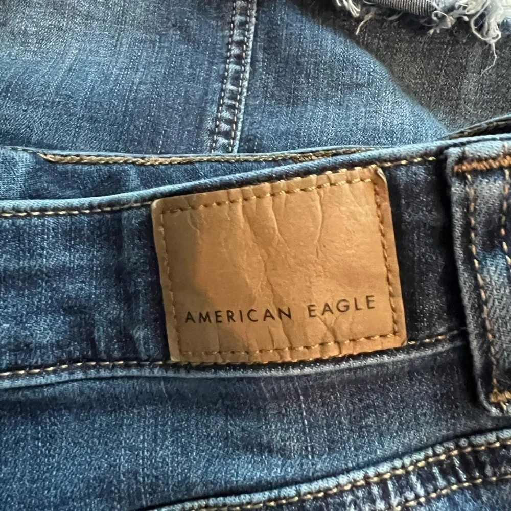 American Eagle Denim Hi-Rise Next level‎ Stretch Mini Skirt - Size 4